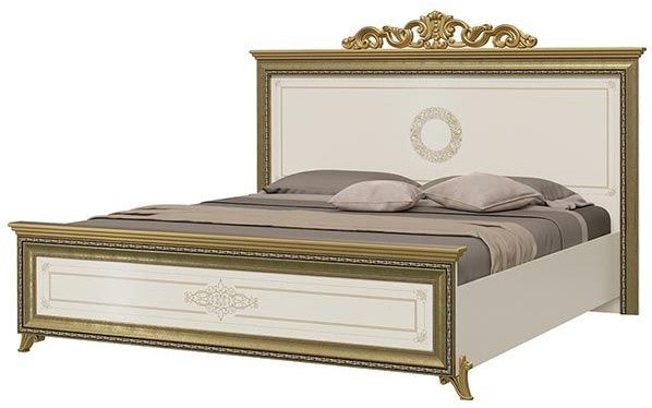 Кровать Версаль с изголовьем шелкография 180x200 (СВ-04)