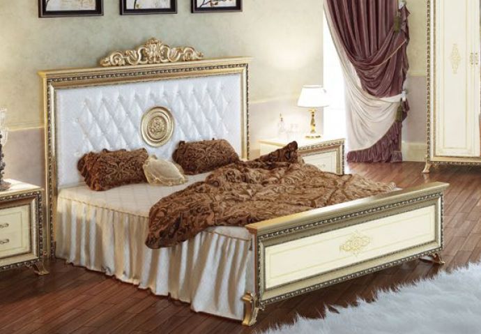 Кровать Версаль с мягким изголовьем
